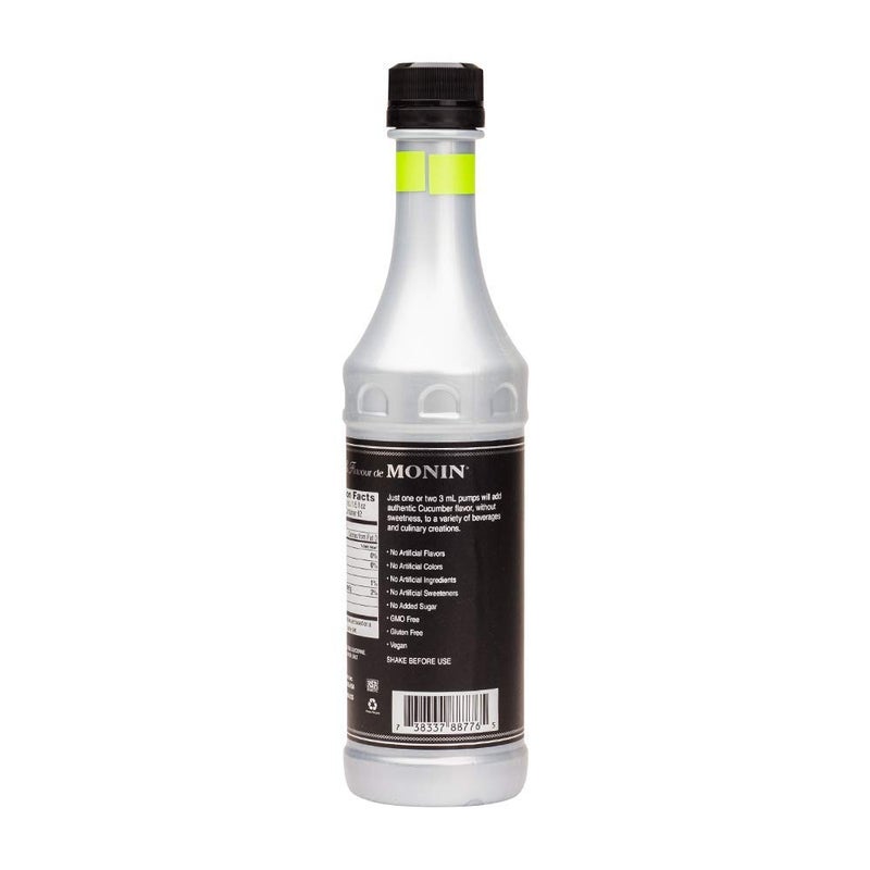 Monin Cucumber Flavor Concentrate 375ml Bottle - Image 3